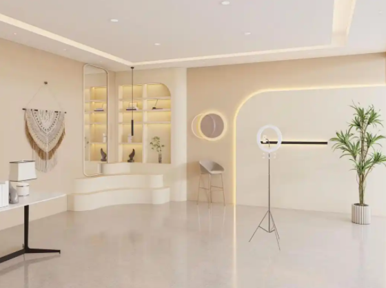 济阳区直播间装修对背景装修和灯光布置的技巧